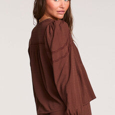 Lyrra Top-Chocolate