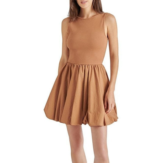 Palermo Dress Caramel Cafe