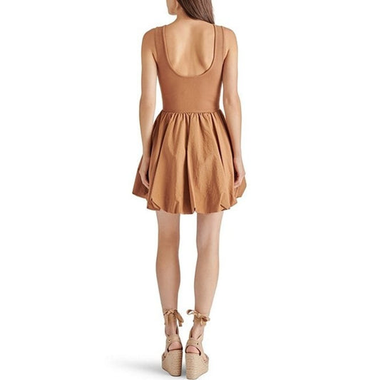 Palermo Dress Caramel Cafe