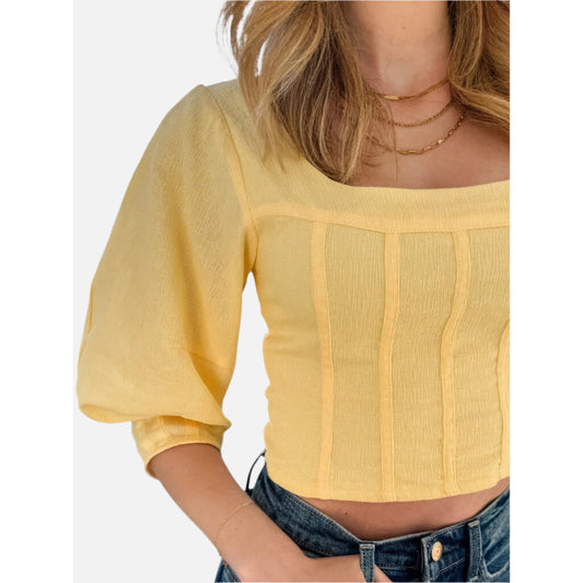 Shay Top Golden Glow