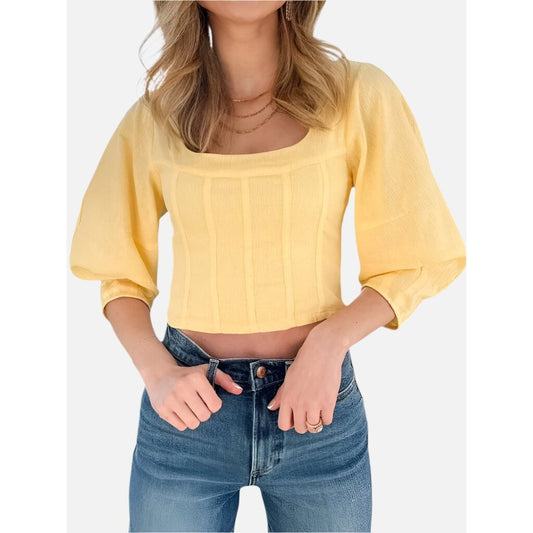 Shay Top Golden Glow