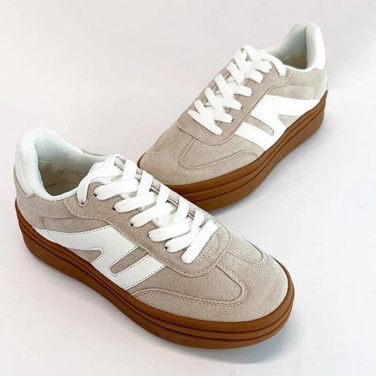 Color Block Platform Sneakers